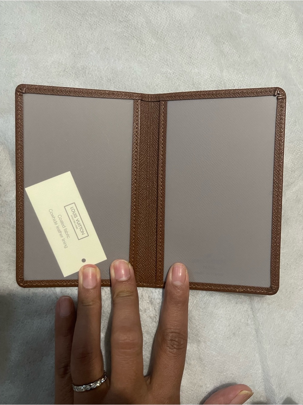 Louis Vuitton Brown Monogram wallet with Gold Hardware - Picture 6 of 8